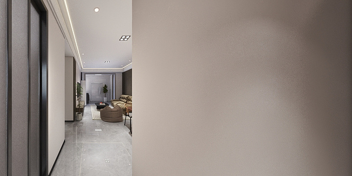 陈晨设计-海德公园81㎡3室-装修设计方案