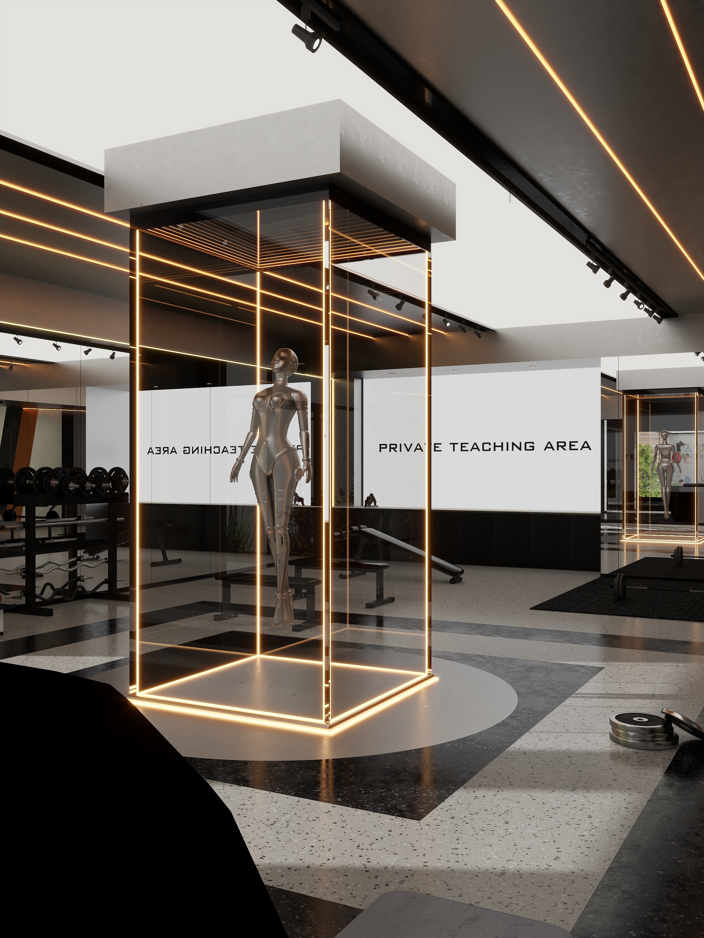 意象再生视觉设计-万象天地-暴雪健身-方案二-装修设计方案