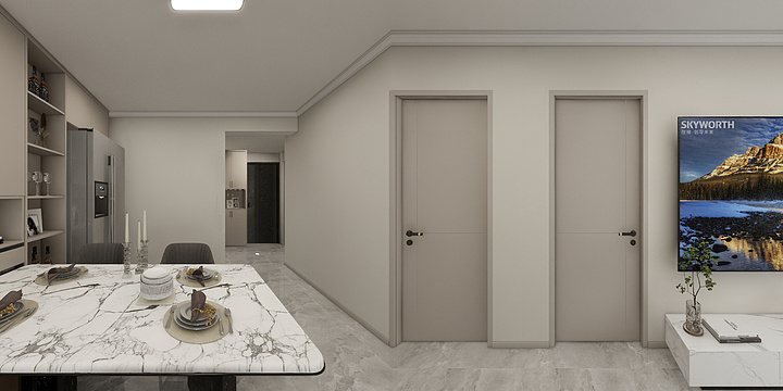 十一根小辫设计工作室-聚福园-装修设计方案