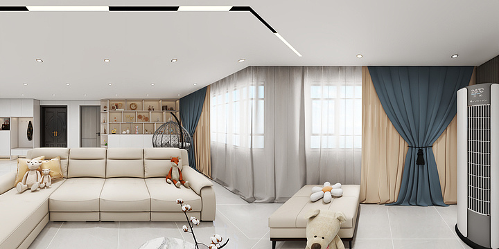 小布设计师-塔县165M2-装修设计方案