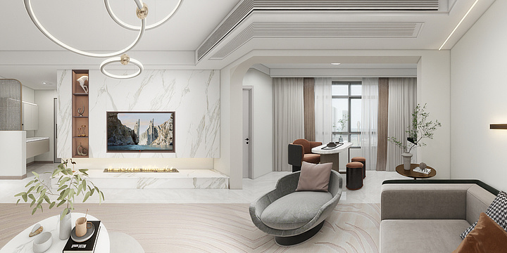 VisionMing-鼎力G区 娄姐-装修设计方案