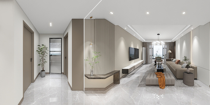 小美的ID-丽景天成9-1-801-005-装修设计方案