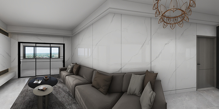 岩匠全屋岩板整装-锦绣家园-装修设计方案