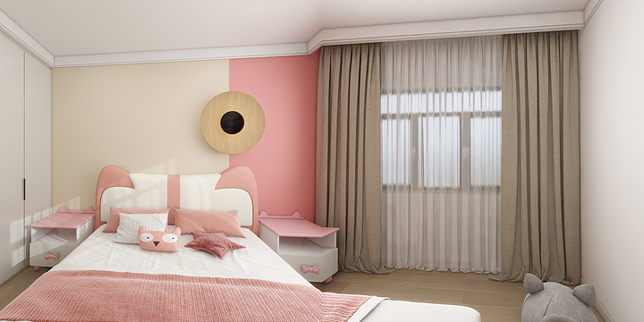 设计师阿念-海德公园81㎡3室-装修设计方案