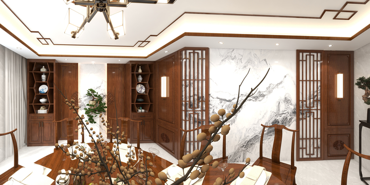 东林书院丨轻高定-水岸铭府16号-装修设计方案