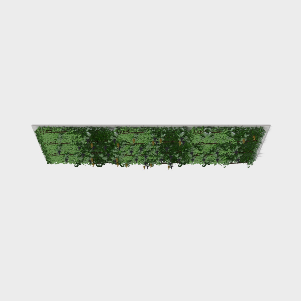 绿植吊顶3D模型