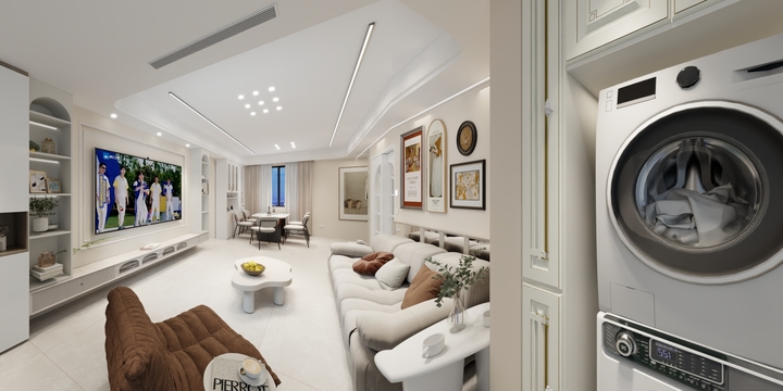 绵阳若信装饰设计-状元府108㎡3室-装修设计方案