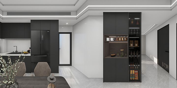 尚特派全屋定制-寨二公寓1栋603-装修设计方案