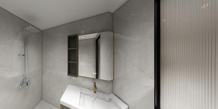 专注LOFT公寓AA-九龙都会29两房-装修设计方案