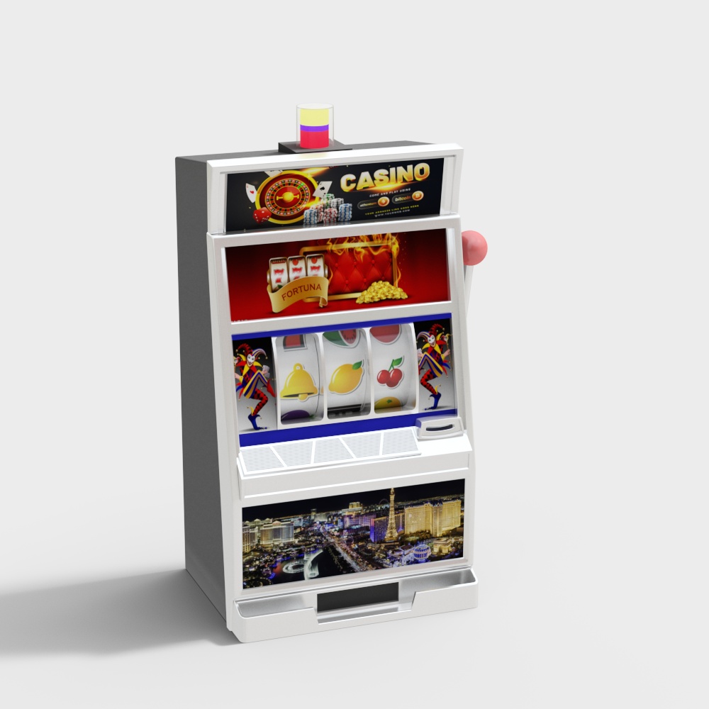 电玩城游戏机3D模型