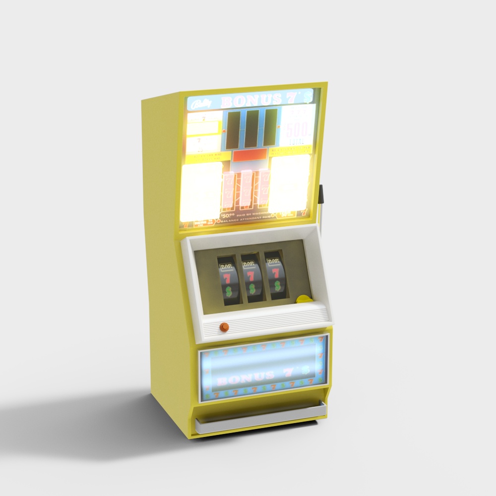 电玩城游戏机3D模型