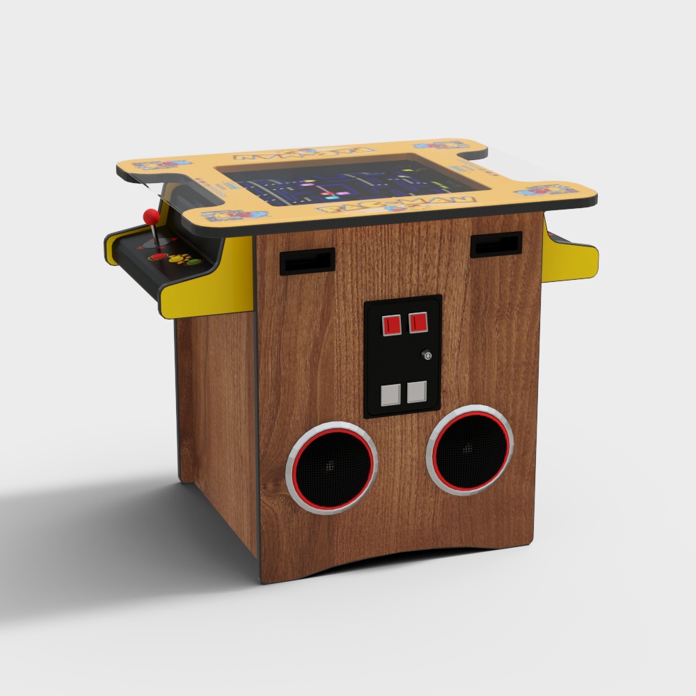 电玩城游戏机3D模型