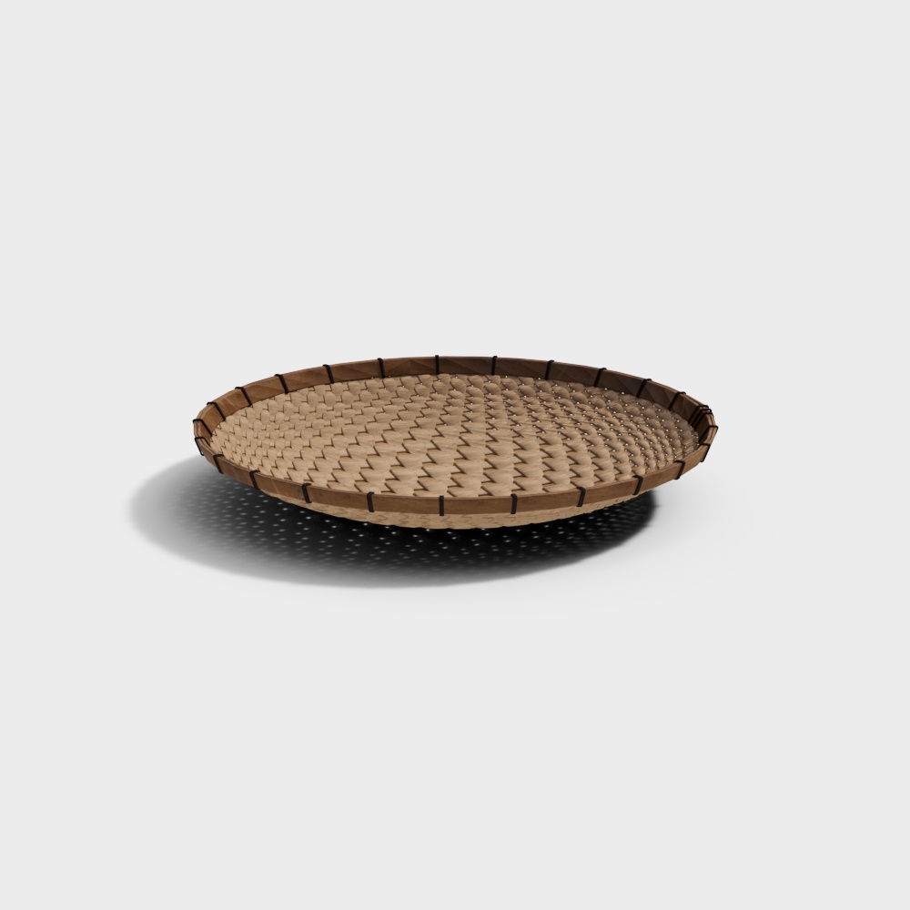 竹簸箕3D模型