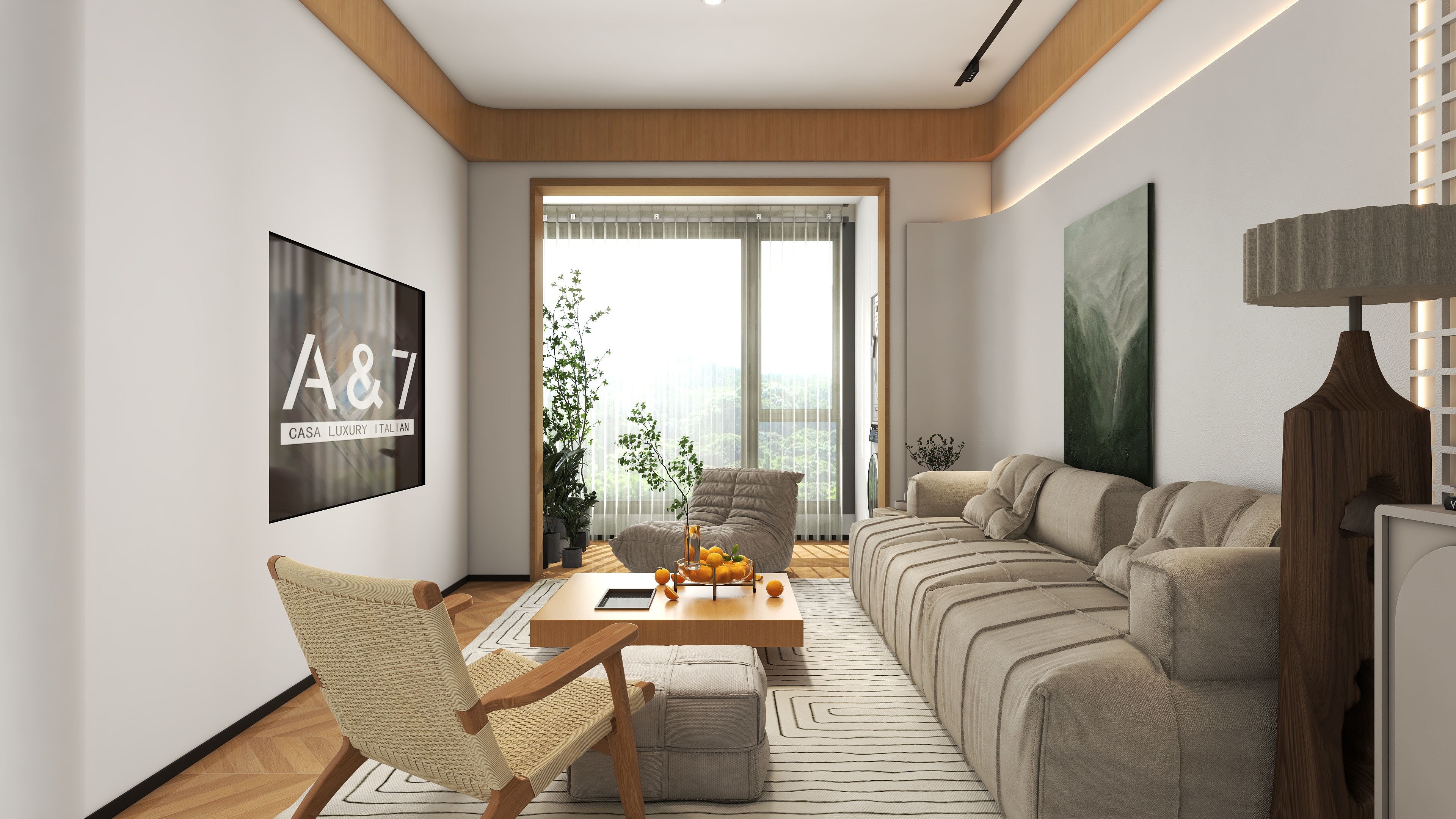 莫M莫-南宁彰泰欢乐颂81㎡3室-装修设计方案