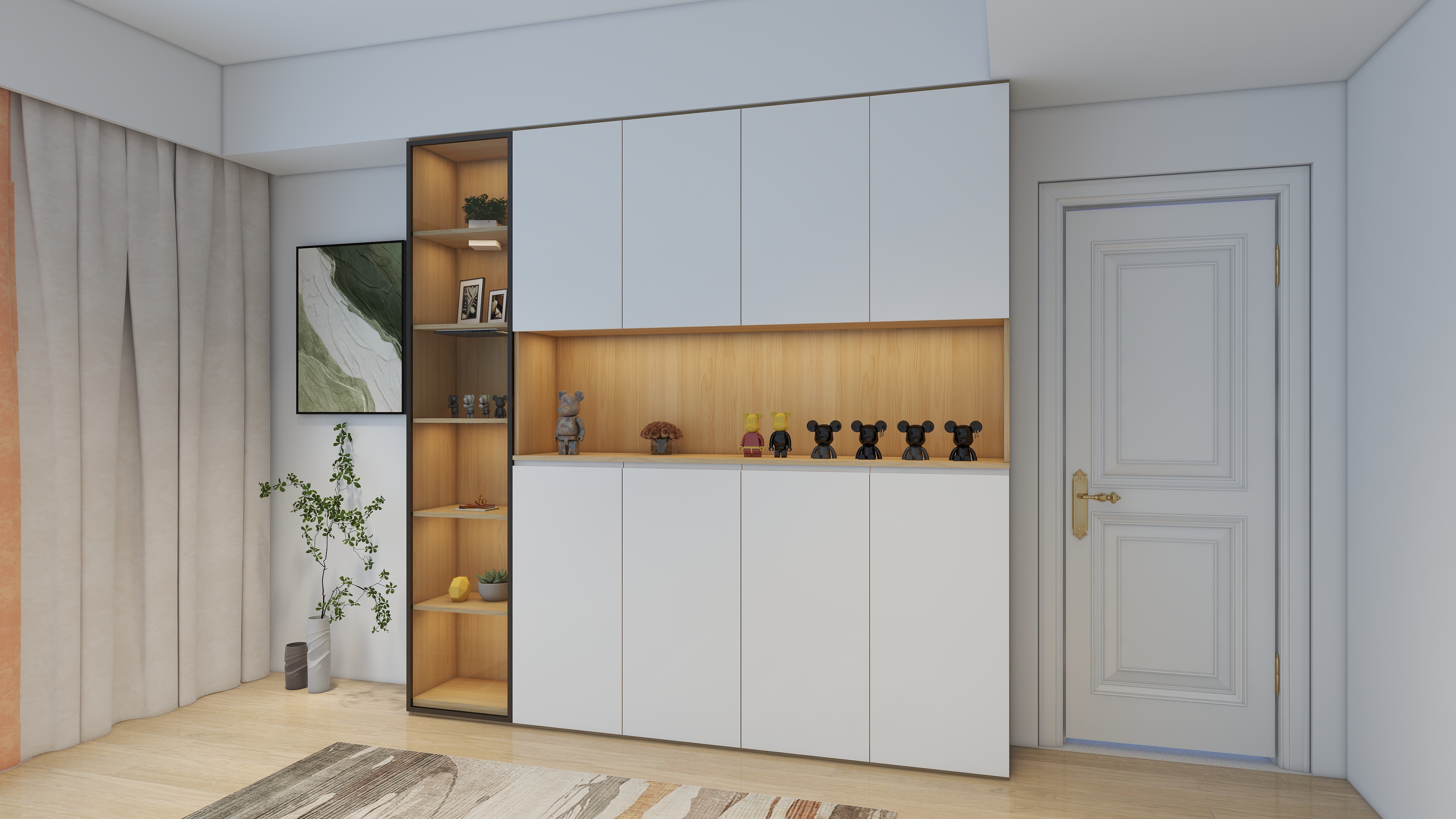 柏伦家具MxPp-展示鞋柜2-装修设计方案