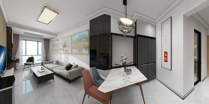 旺旺AIOO-向阳小区82-装修设计方案