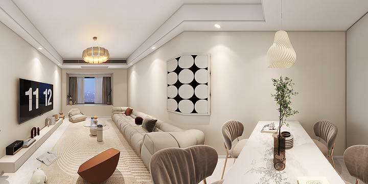 罗涛-金棕榈3-1-2301-装修设计方案