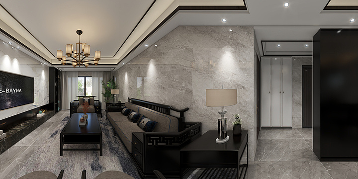 室内设计Designer-聚龙府8-2-102-装修设计方案