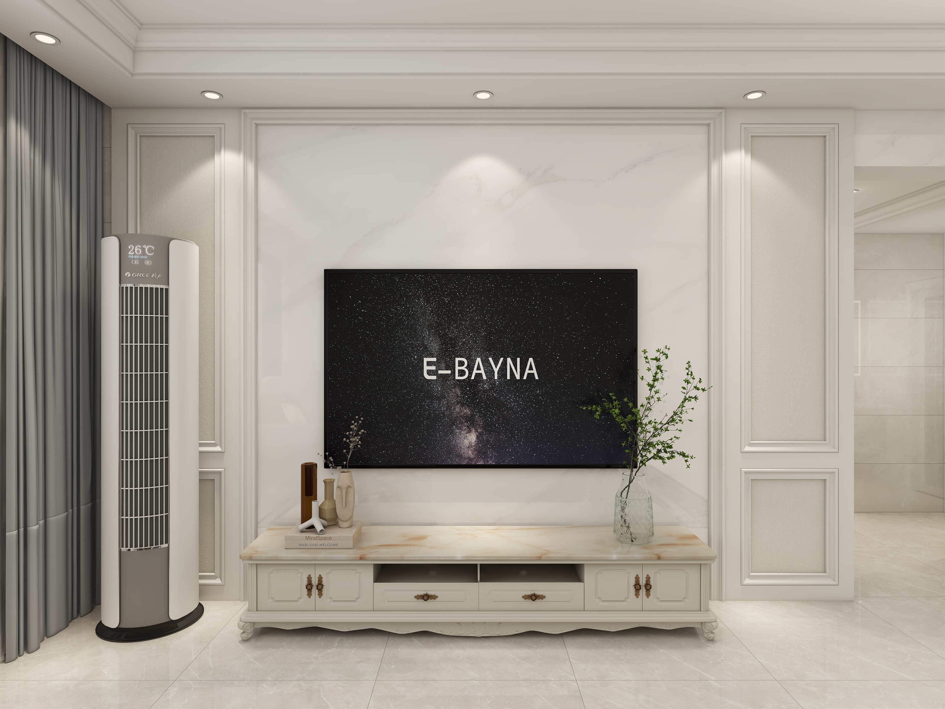 惠州装修找沫竹-安泰大厦-简欧装修效果图