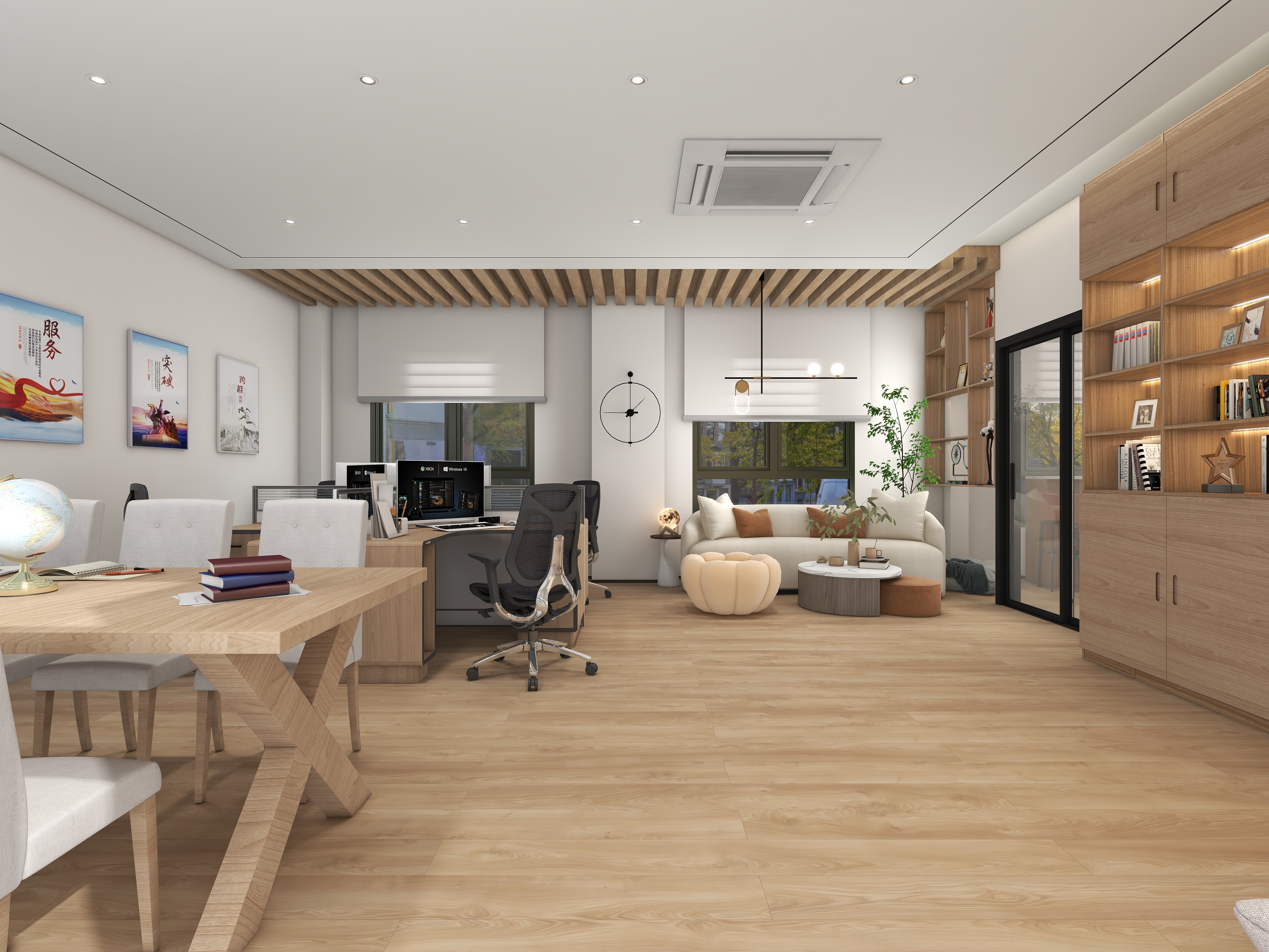 邹邹制图-科研办公室-装修设计方案