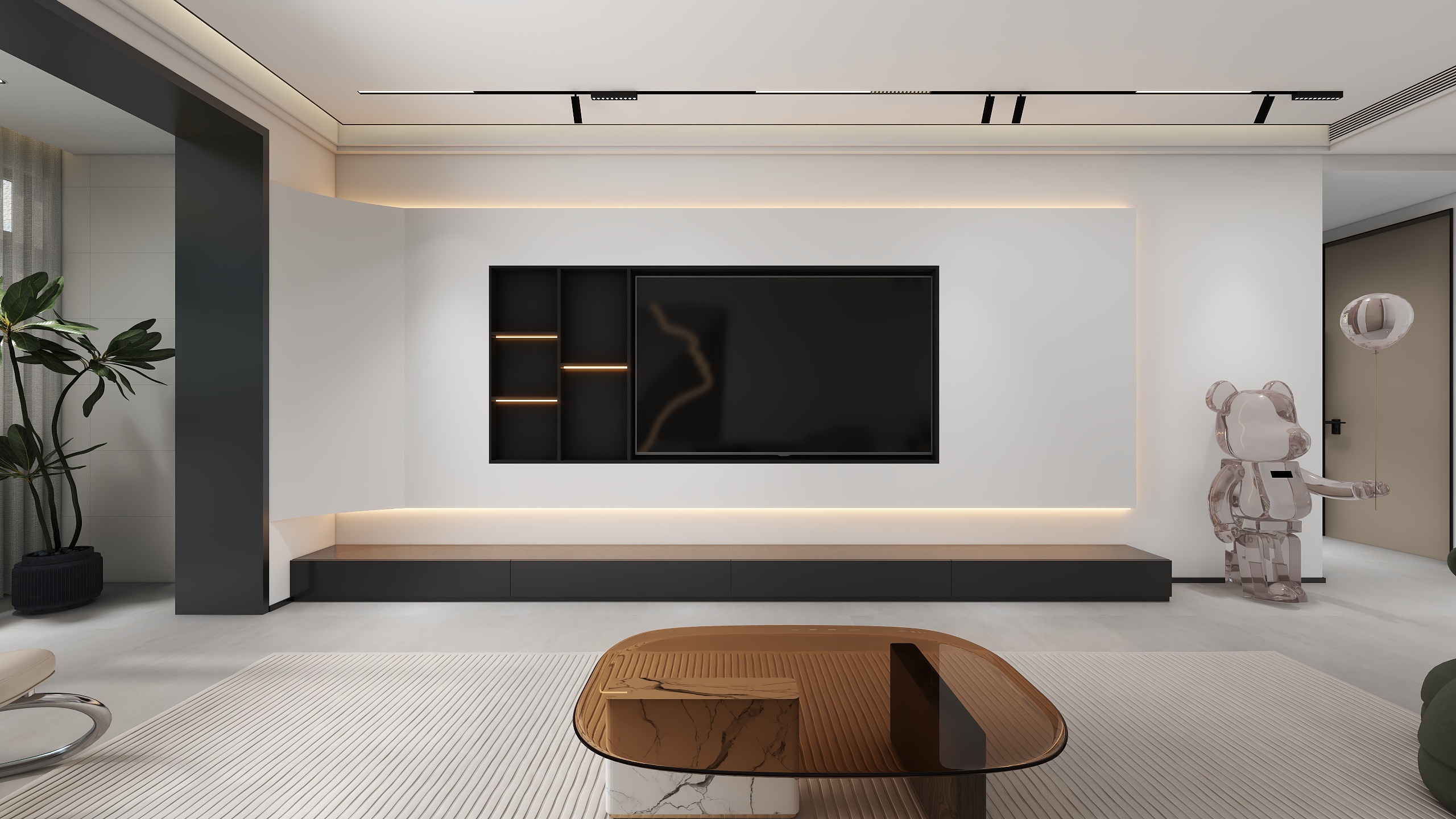 全案设计师-张梦洁-漓水名都-装修设计方案