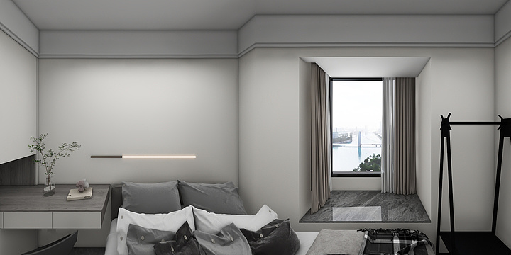 雅美家居全屋定制-中兆学府10-3-902-装修设计方案