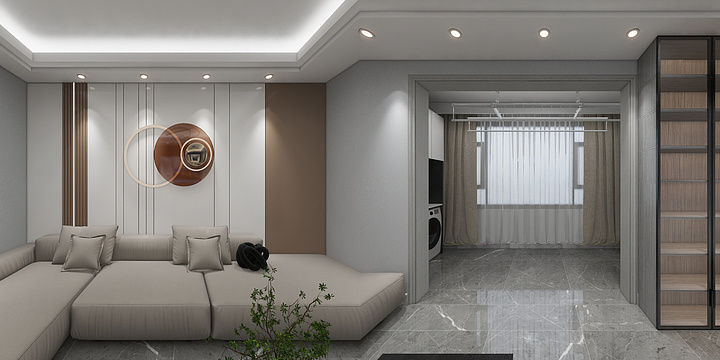 岩石室内设计-水木清华21-1-502-装修设计方案