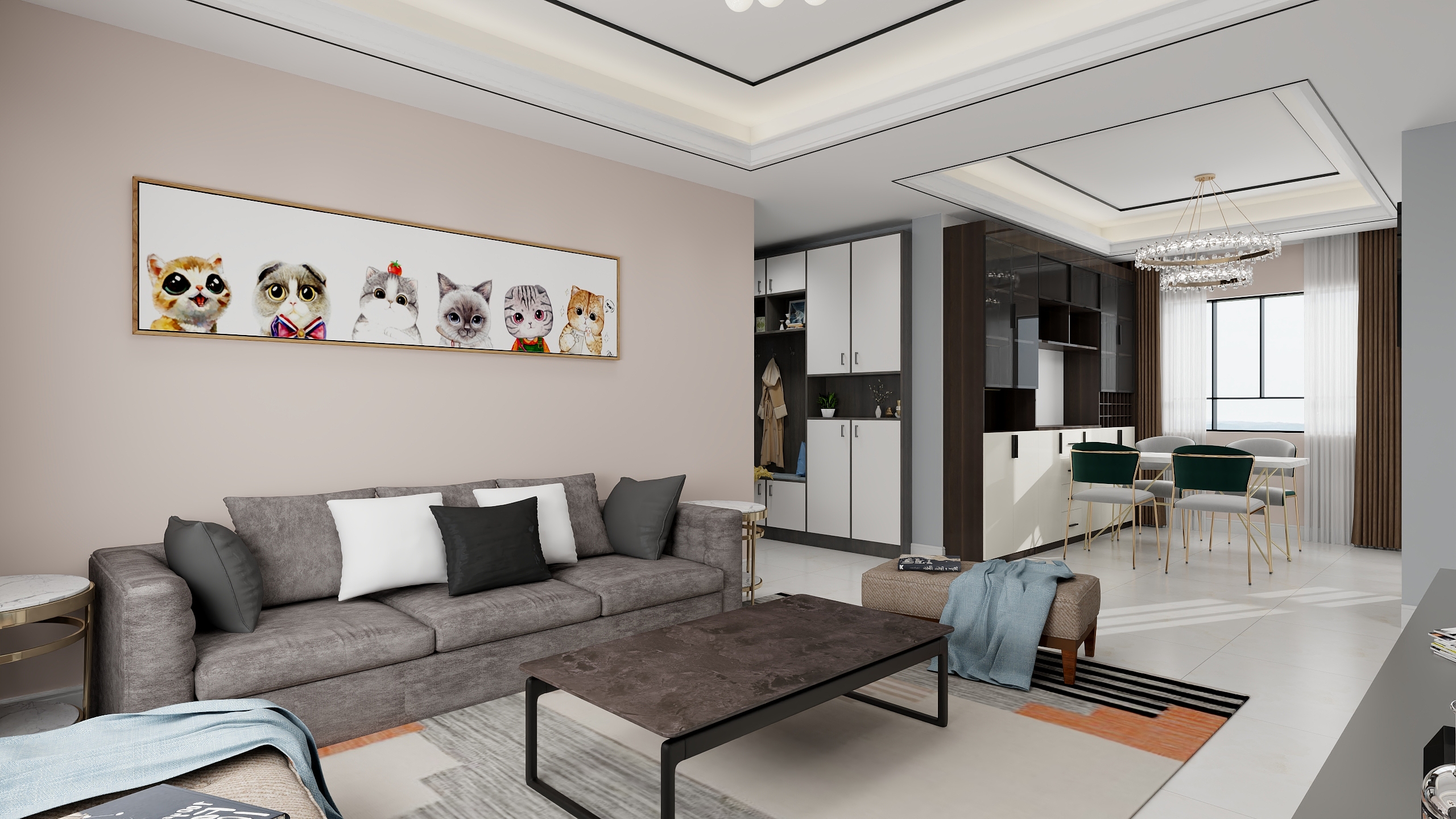 长春家装-众凯学府装修效果图