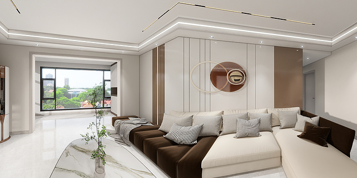 璇GLIq-幺叔效果图-装修设计方案