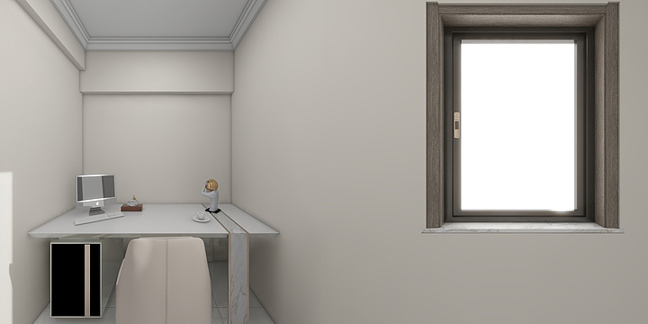 慕白-1-荣华国际2-1-1601自己-装修设计方案