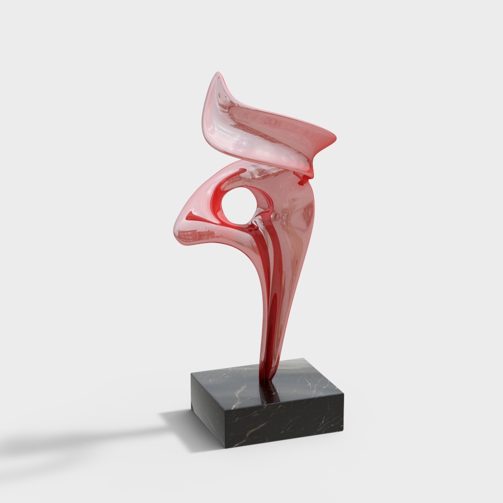 展厅雕塑3D模型