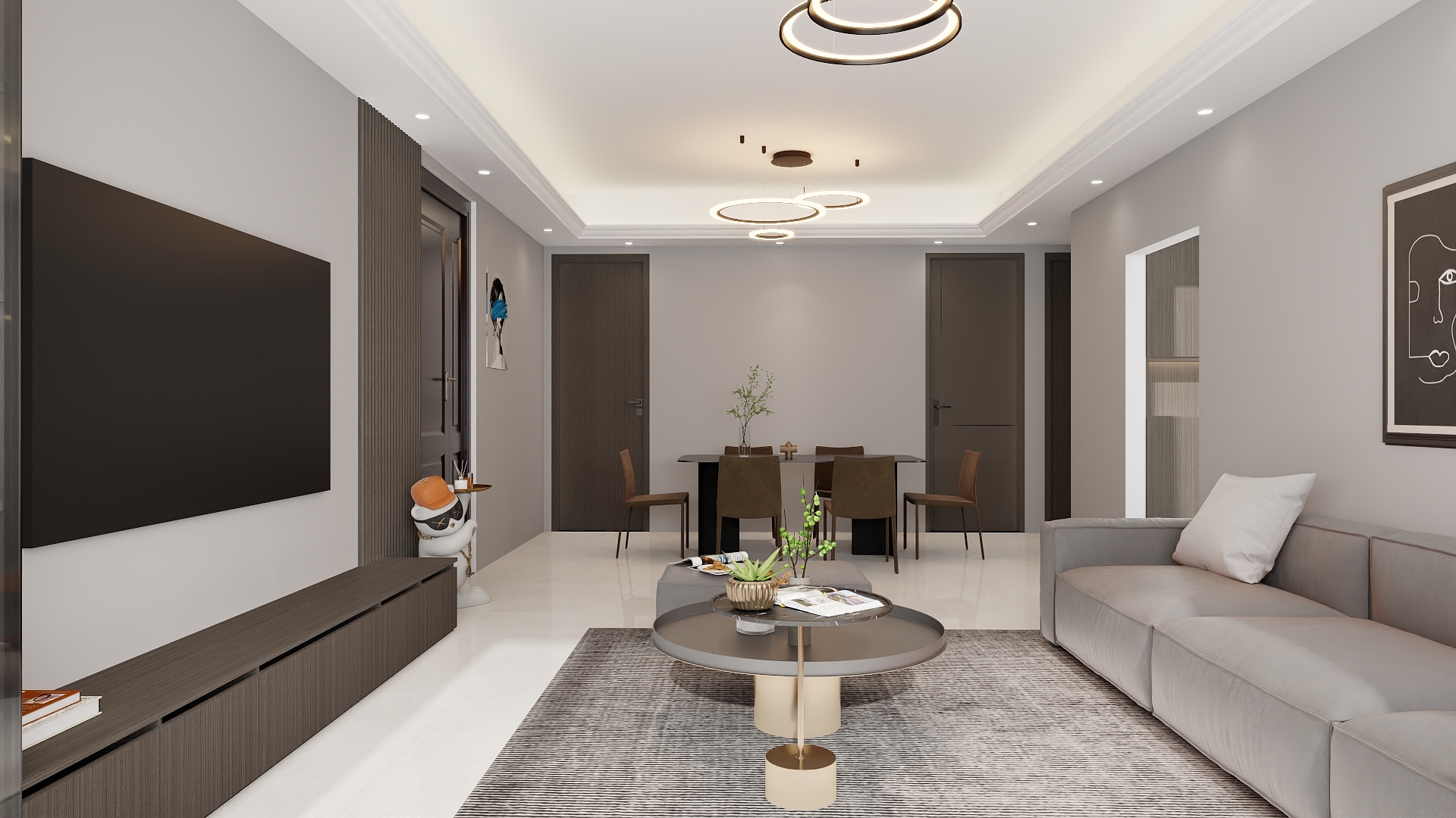 都江堰诗尼曼整家定制-都江府3-2-201-装修设计方案