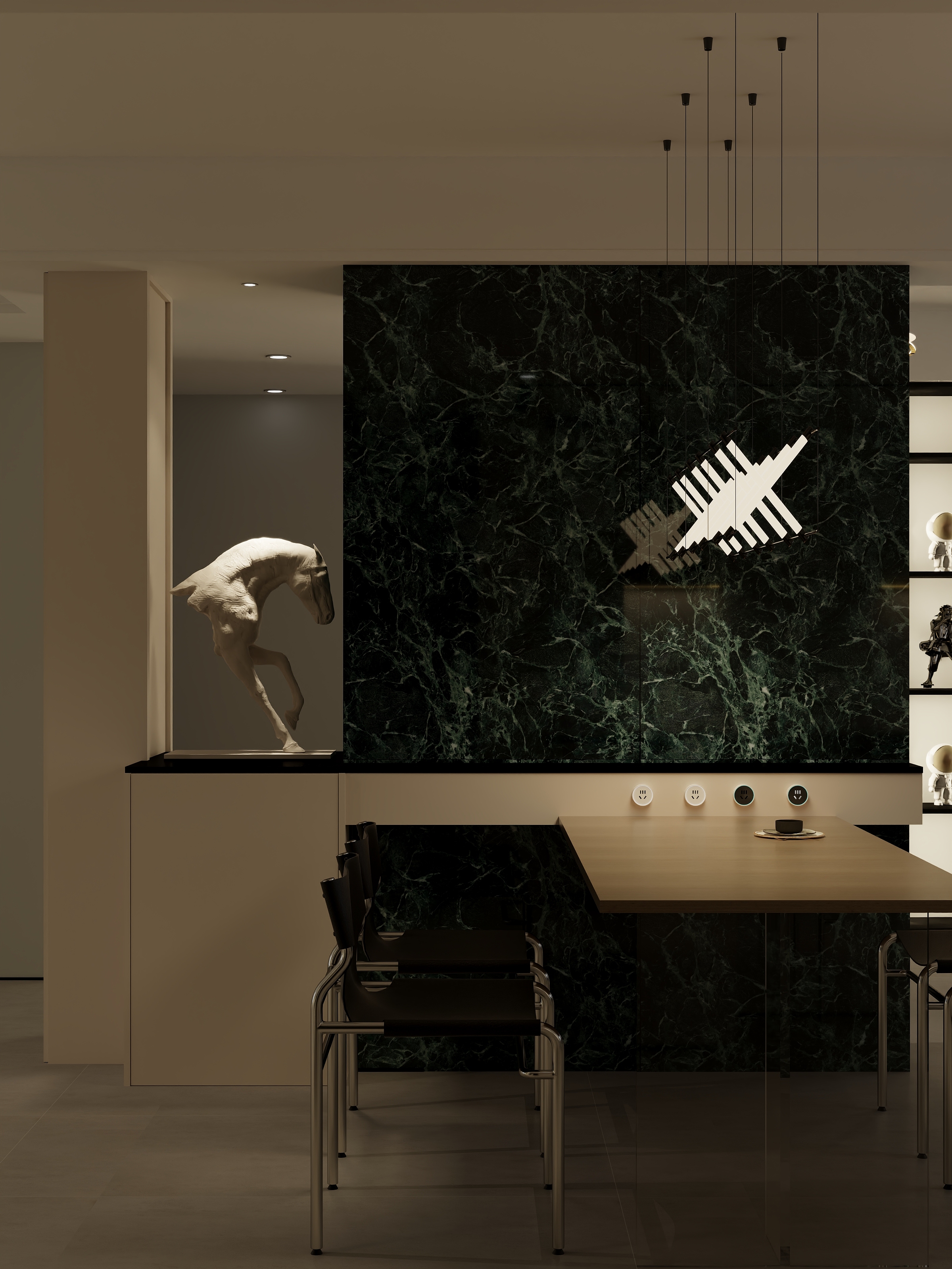 DesginHC-九峰天宸136m2【三室两厅】-装修设计方案