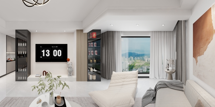 Mr.辉~-利民佳苑31#906--客餐厅-装修设计方案