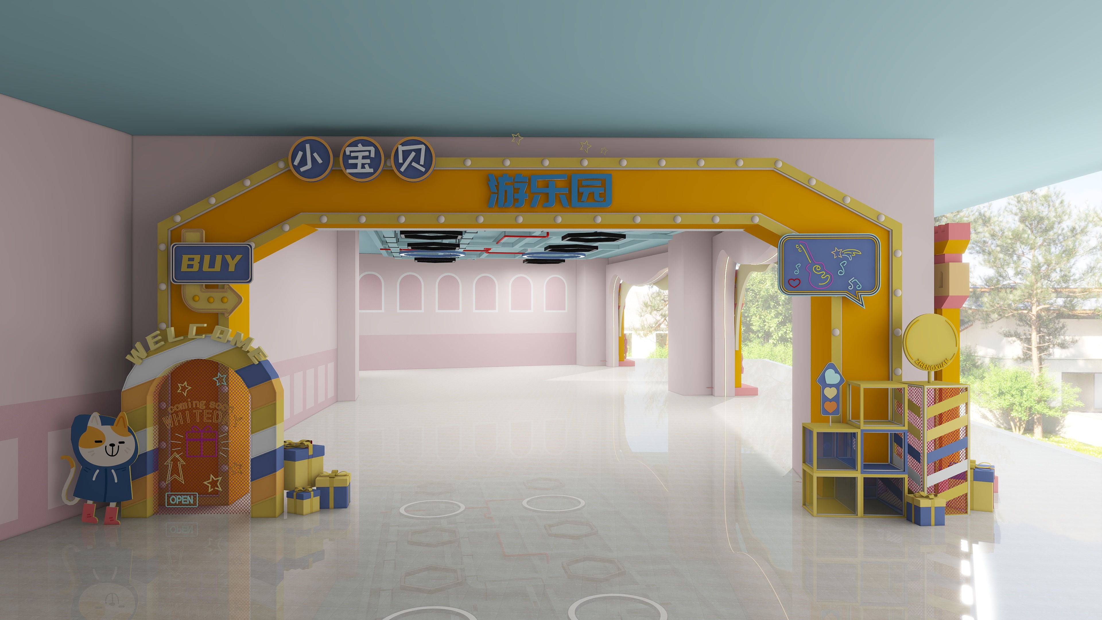 中山市佳祐装饰-儿童乐园-装修设计方案