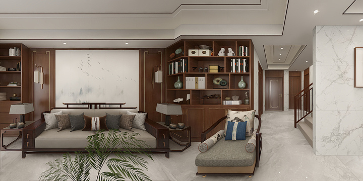 威尔斯陶瓷VS-祈福南湾半岛别墅-装修设计方案