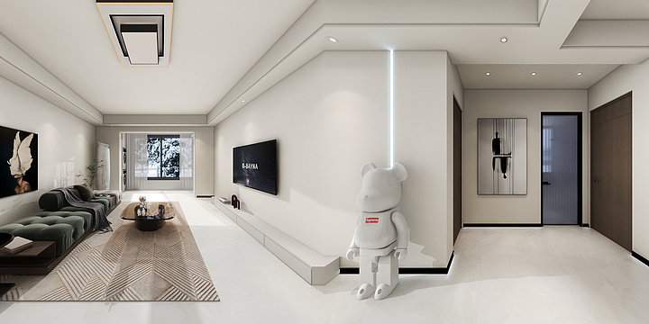 望穿抽水-观澜城12-1-1202-装修设计方案