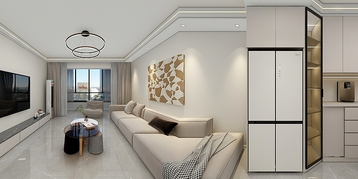 LS设计-刘闪-姐姐家户型-装修设计方案