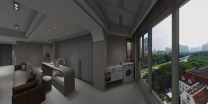 晨亮装饰设计-红星江月府-装修设计方案