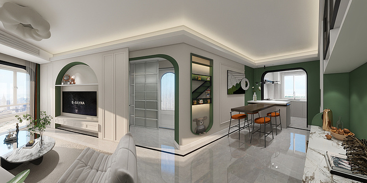 羽卒醒设计-雅丹路(小张先生）-副本-装修设计方案