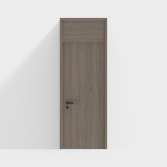 Wabi-Sabi Style Wooden Door