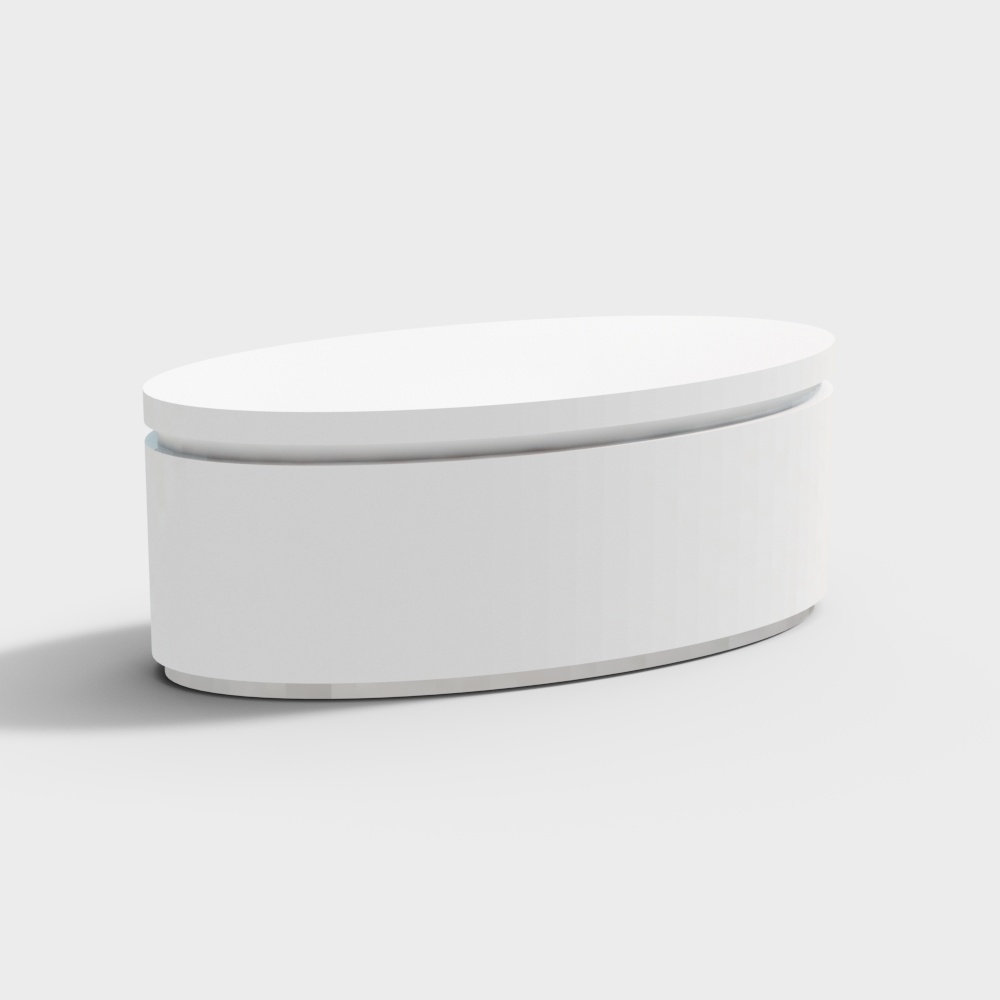中岛台展台3D模型