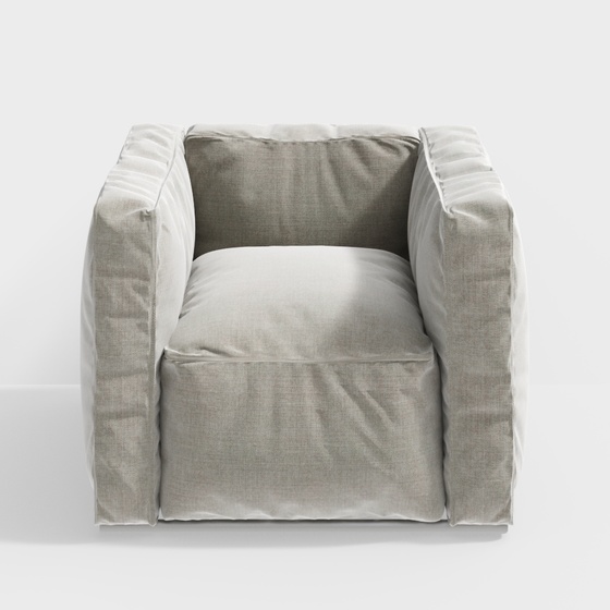 Poliform Modern Art Moderne Single Sofa,Single Sofa,Seats & Sofas,Gray