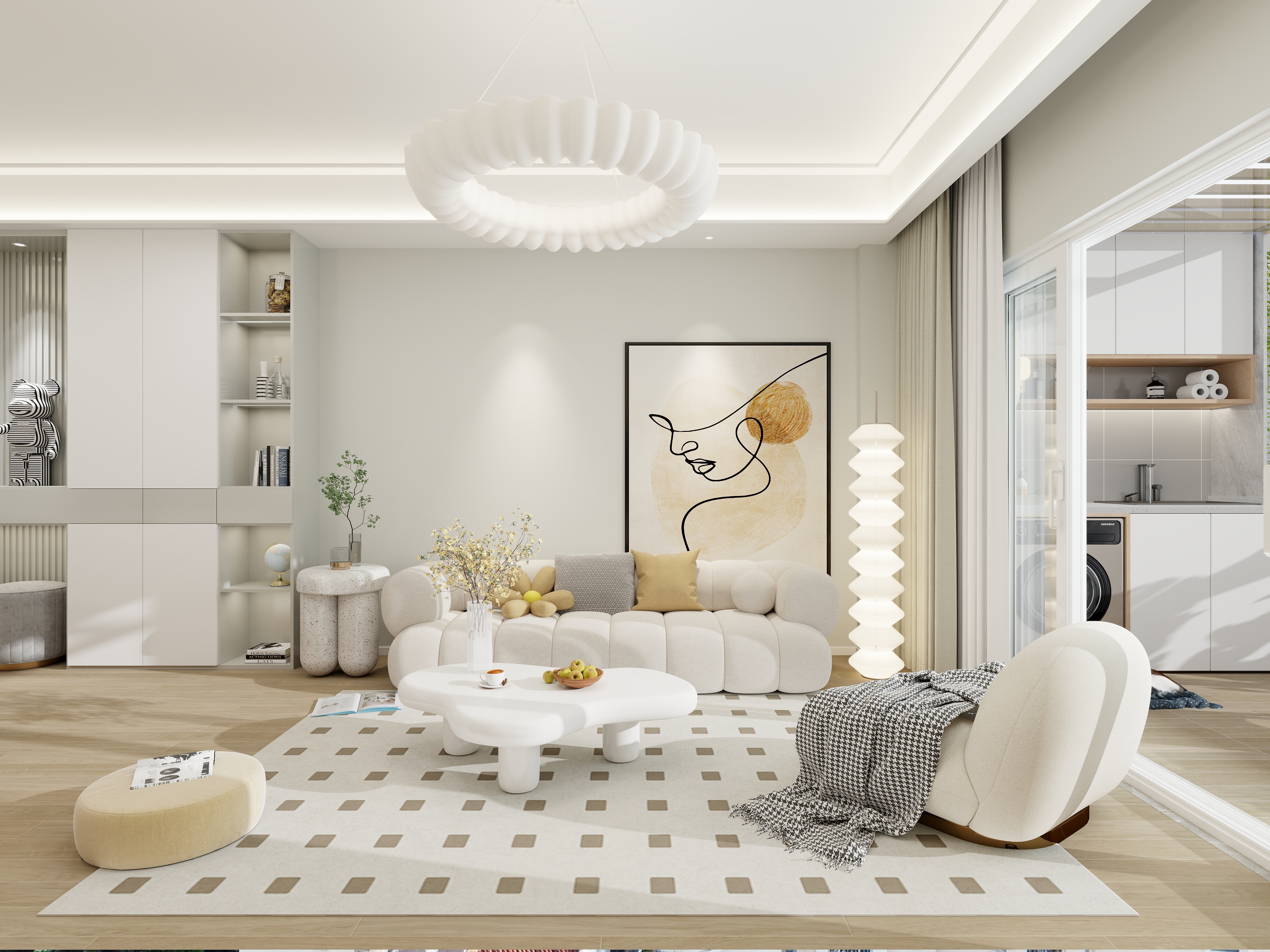 姜BDkE-贵阳清镇吾悦广场103㎡4室-装修设计方案