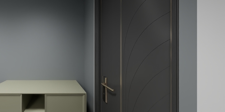 卡曼轻奢木门定制森普净水机-智能助手体验户型5.0-装修设计方案