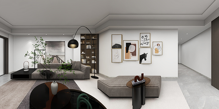 非鱼Designer-王店孜自建房效果图（2023.9.2日）-装修设计方案