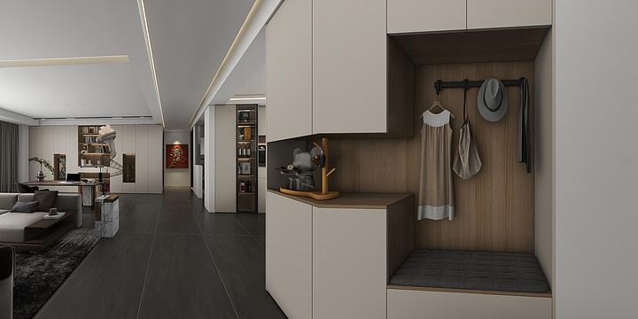 金牌厨柜衣柜全屋定制-尚城国际-装修设计方案