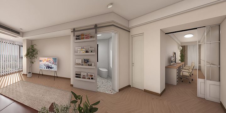 栗子|DESIGN-量房初始图纸 8月4日-副本-副本-副本-装修设计方案