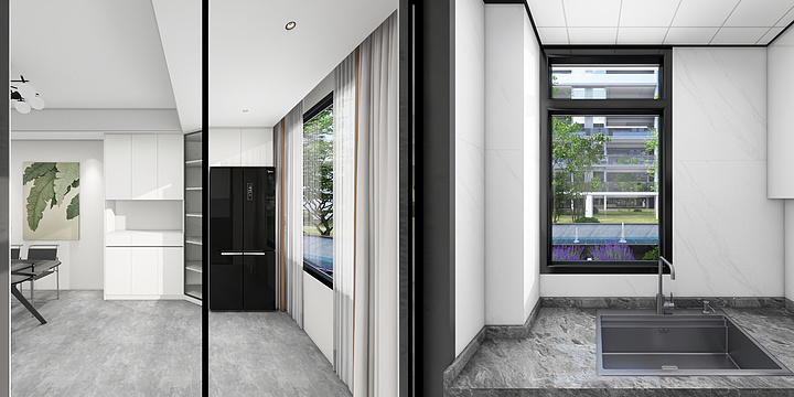 雅美家居全屋定制-金翔大江山 1-2-102-装修设计方案