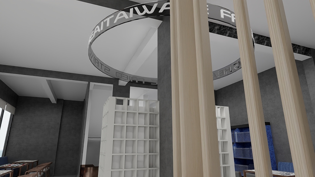 野境界-海鲜网红餐厅-装修设计方案